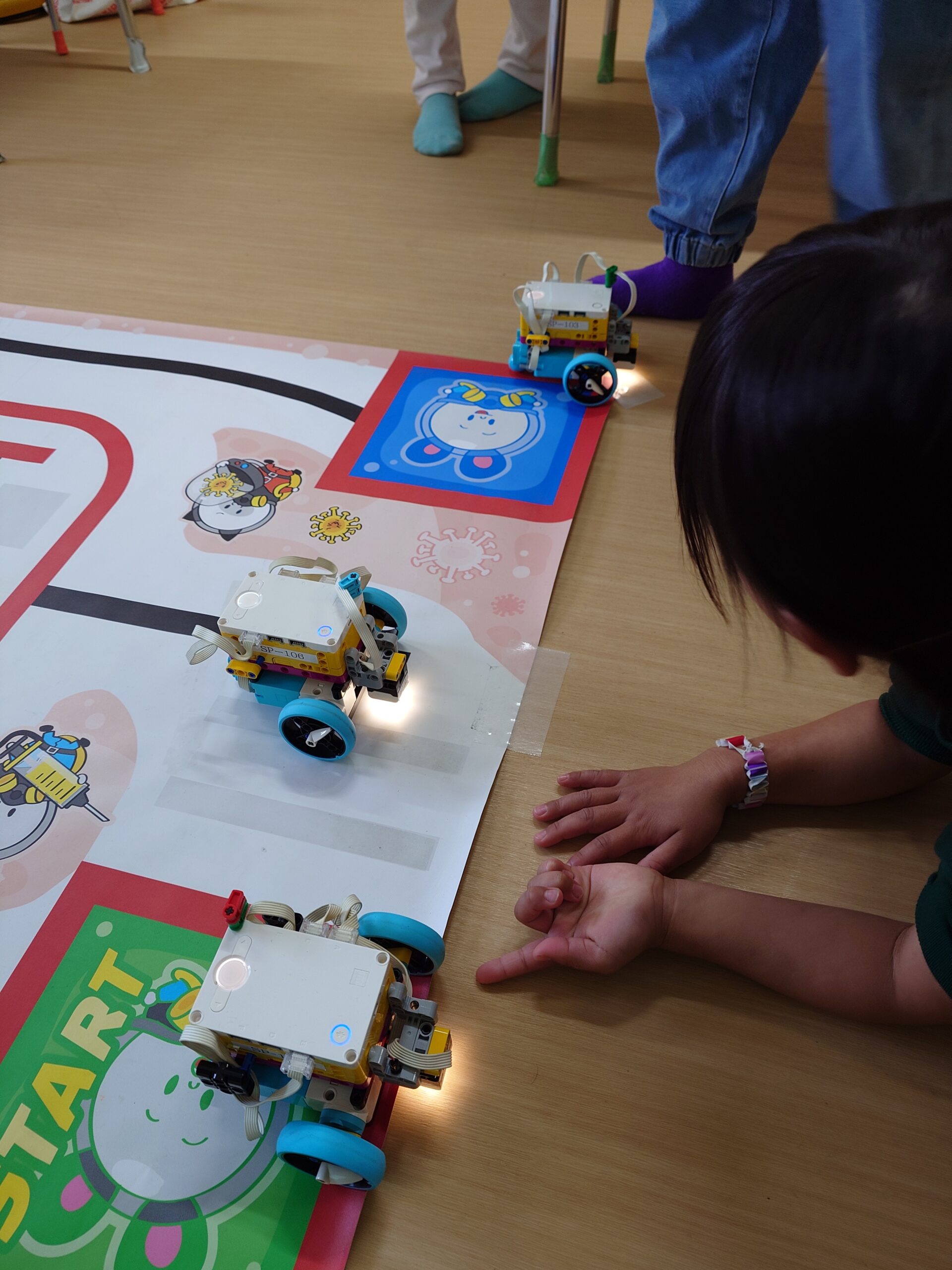 ロボット活動の様子