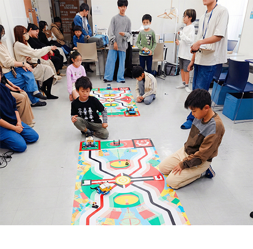 楽しそうなロボット教室