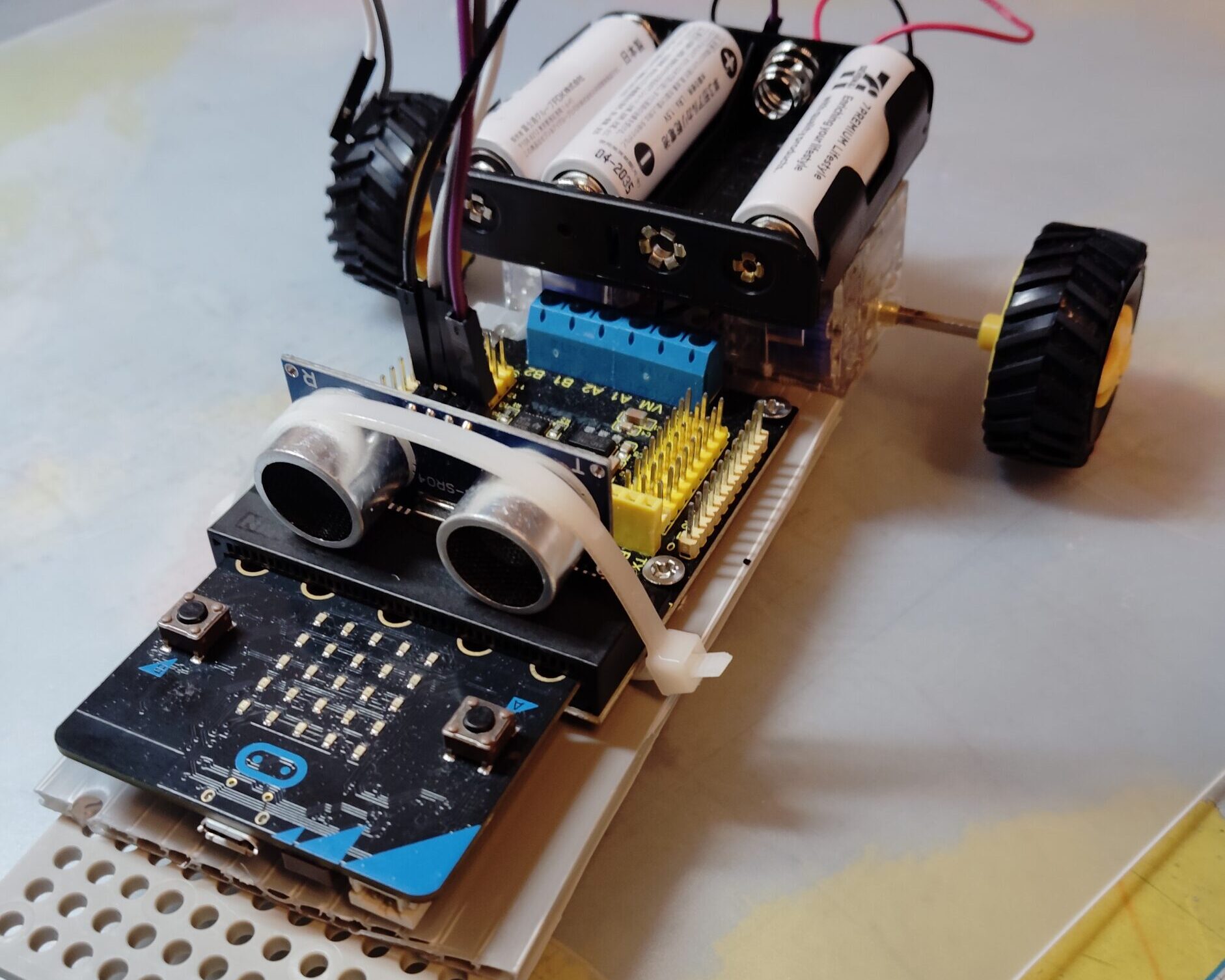 オリジナルロボの画面