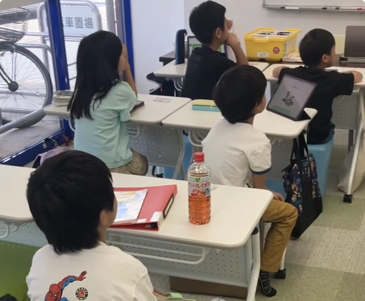ペア学習の様子